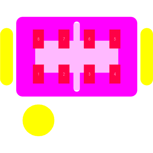 EXB-18VR000X Footprint - Panasonic