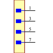 HTSW-104-07-G-D Symbol - Samtec