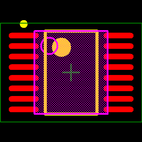 ADG5236BRUZ-RL7 Footprint - Analog Devices