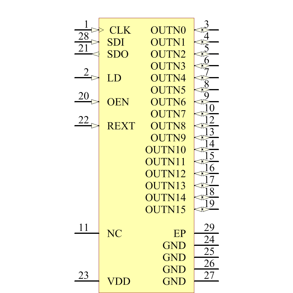 AS1110-BQFT Symbol - ams