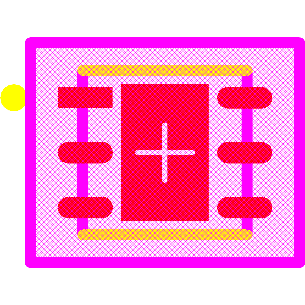 HDC2022DEPR Footprint - Texas Instruments