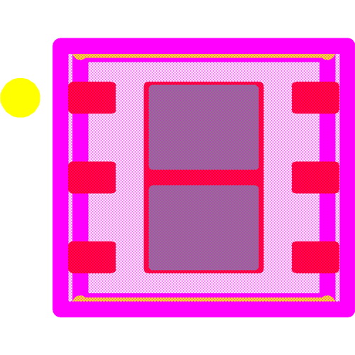 HDC2022DEPR Footprint - Texas Instruments