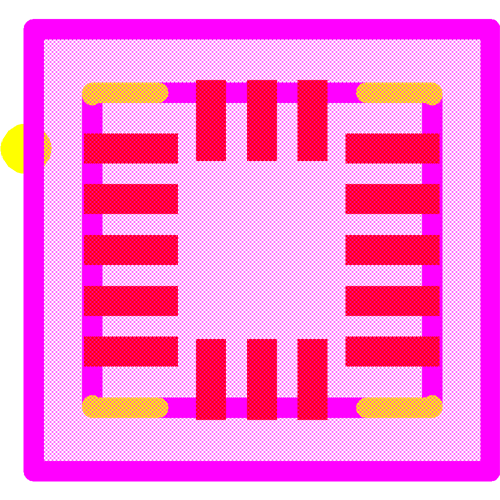 ADXL363BCCZ-RL7 Footprint - Analog Devices
