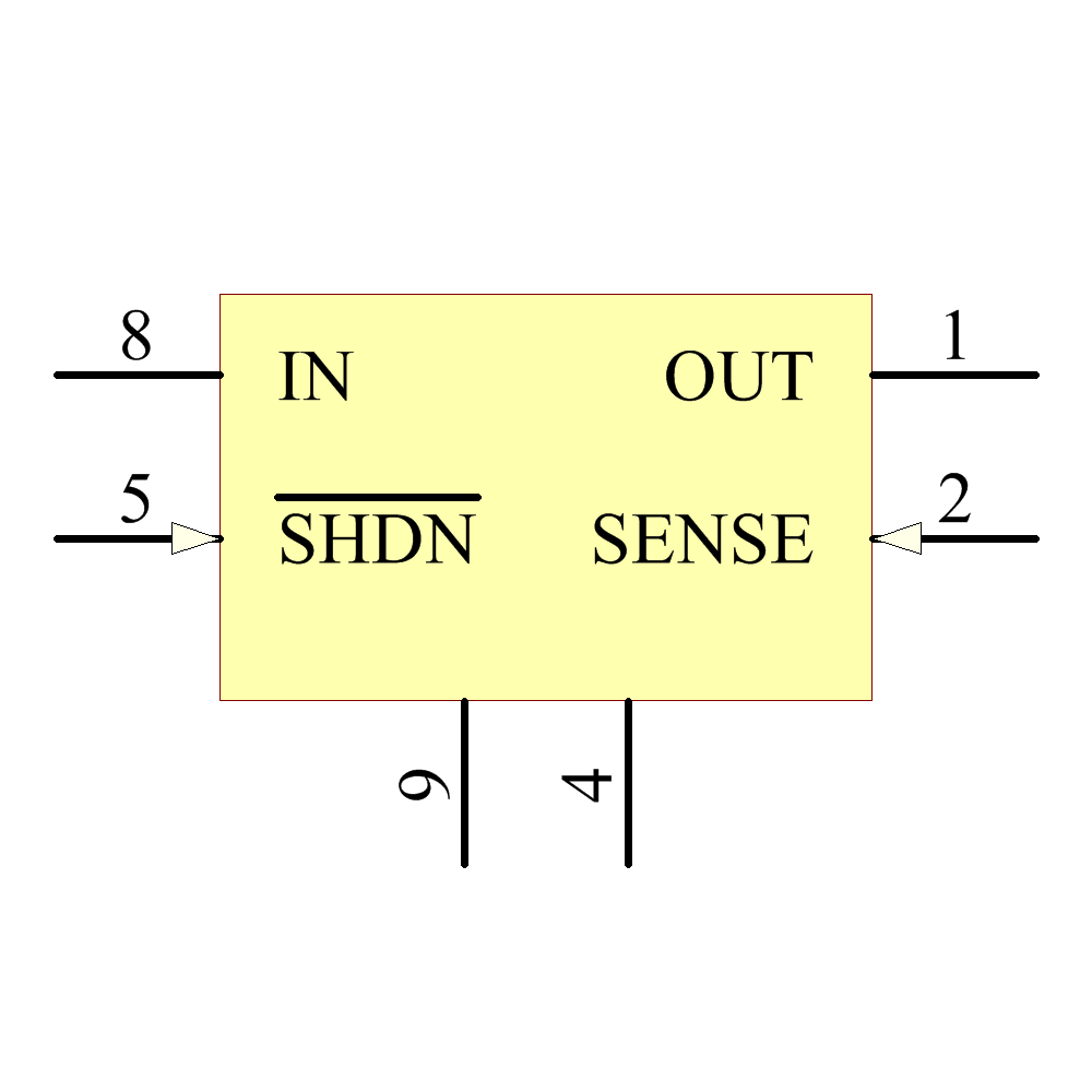LT3010HMS8E-5#PBF Symbol - Analog Devices