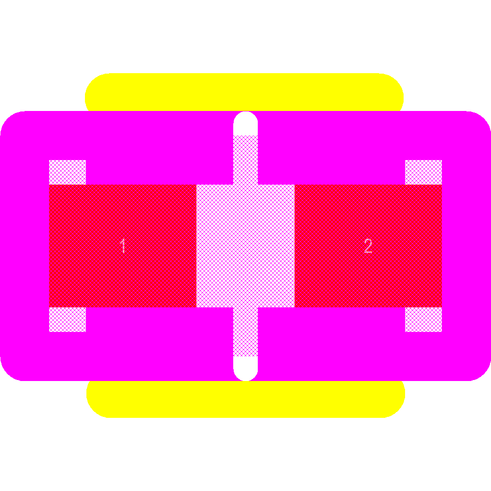 TPD1E05U06DPYT Footprint - Texas Instruments
