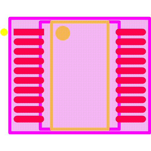 ADUM1446ARSZ Footprint - Analog Devices