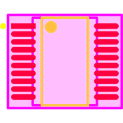 ADUM1446ARSZ Footprint - Analog Devices