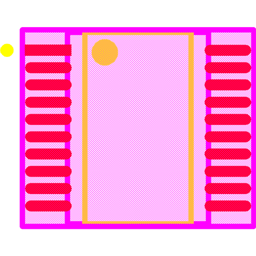 ADUM1446ARSZ Footprint - Analog Devices