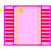 ADUM1446ARSZ Footprint - Analog Devices