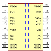 ADUM1446ARSZ Symbol - Analog Devices