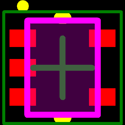 NZQA6V8AXV5T3G Footprint - onsemi