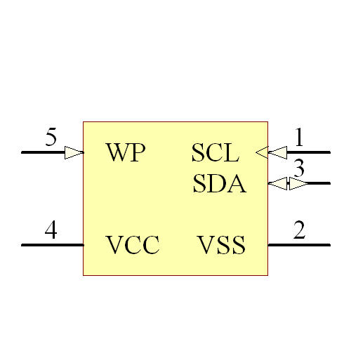 24LC64FT-I/OT Symbol - Microchip