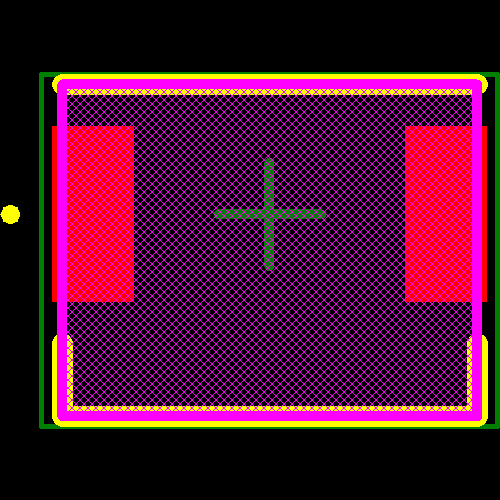 B3U-3000P Footprint - Omron