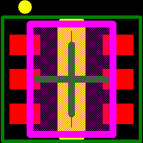NUP5120X6T2 Footprint - onsemi