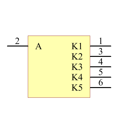 NUP5120X6T2 Symbol - onsemi