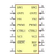 LT3486EFE#TRPBF Symbol - Analog Devices