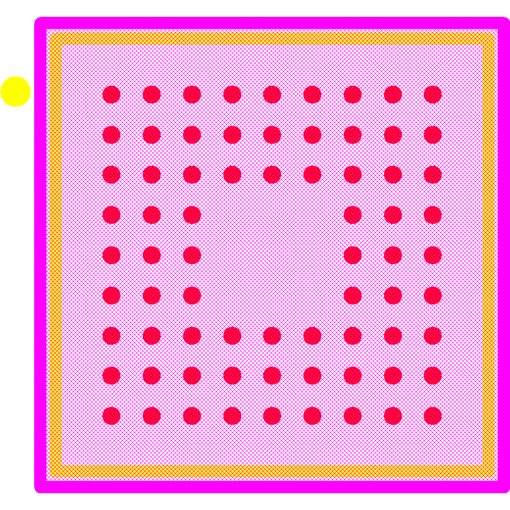 THC63LVD827-Q Footprint - California Eastern Laboratories