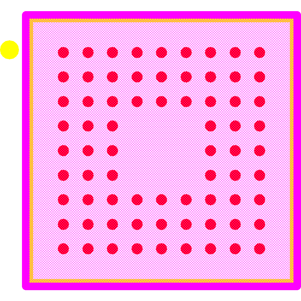 THC63LVD827-Q Footprint - California Eastern Laboratories