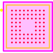 THC63LVD827-Q Footprint - California Eastern Laboratories