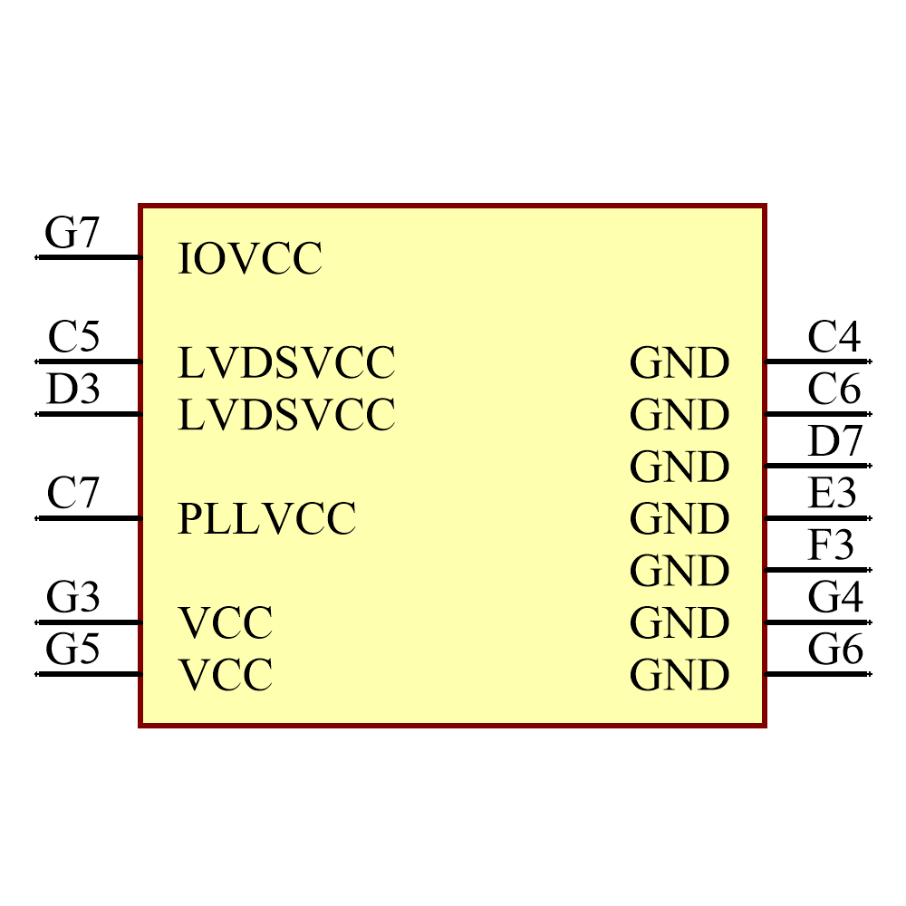 THC63LVD827-Q Symbol - California Eastern Laboratories