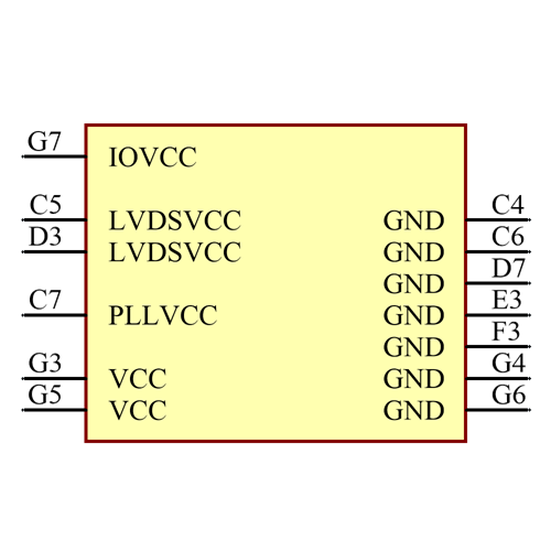 THC63LVD827-Q Symbol - California Eastern Laboratories