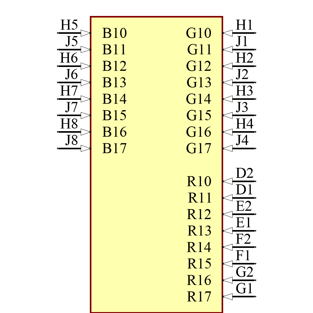 THC63LVD827-Q Symbol - California Eastern Laboratories