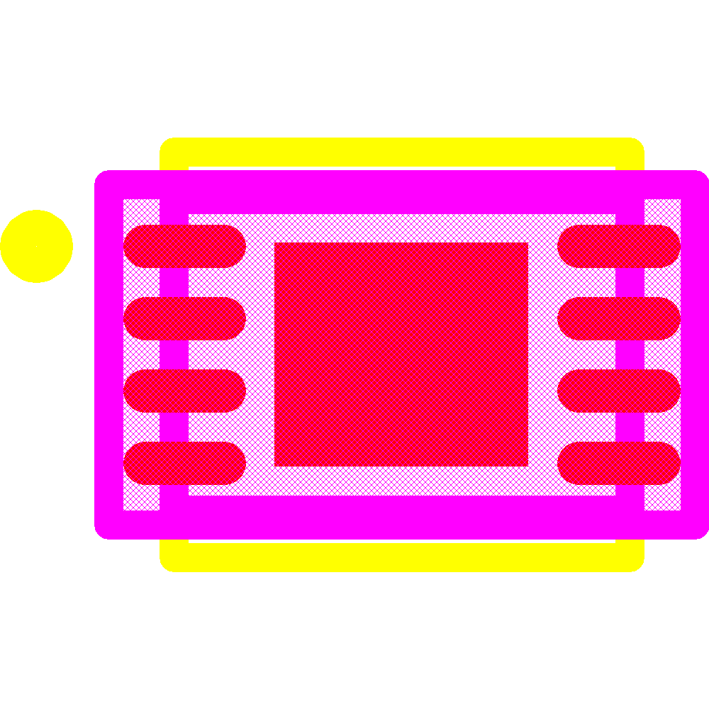 24LC64T-E/MC Footprint - Microchip