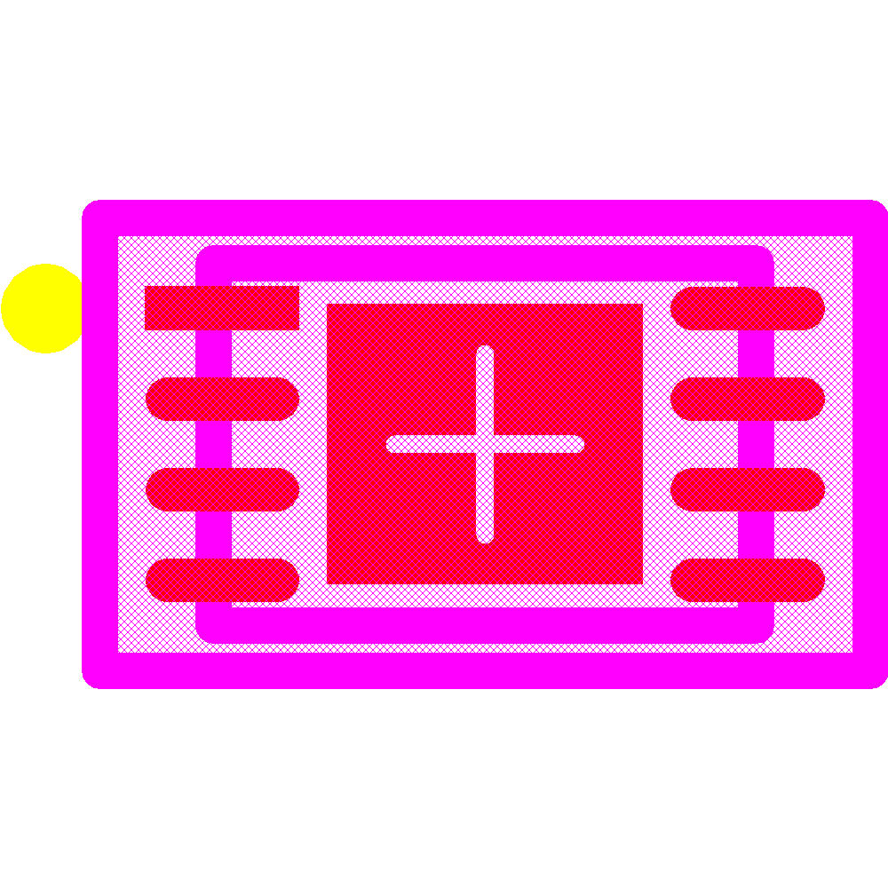24LC64T-E/MC Footprint - Microchip