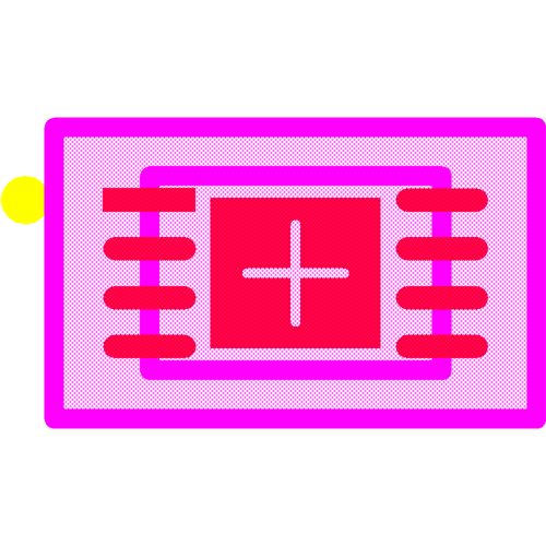 24LC64T-E/MC Footprint - Microchip