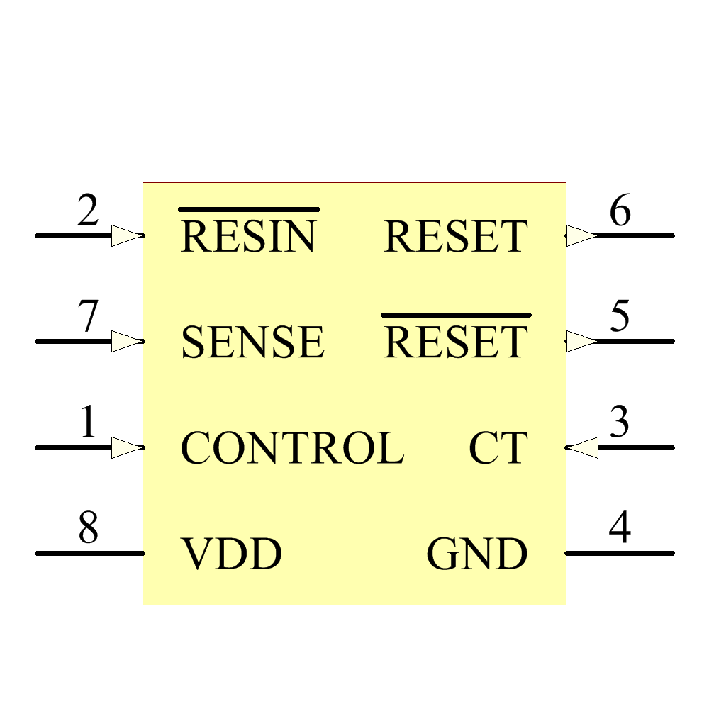 TLC7701IDG4 Symbol - Texas Instruments