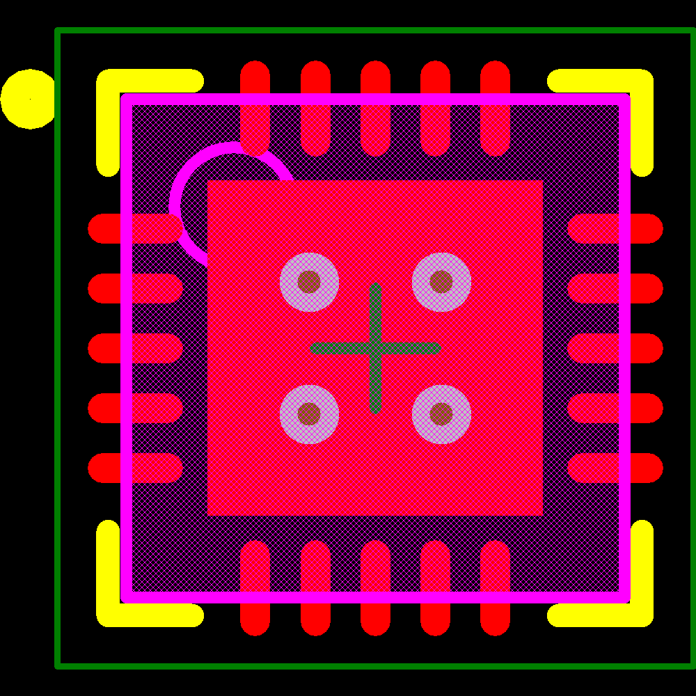 MCP1631-E/ML Footprint - Microchip