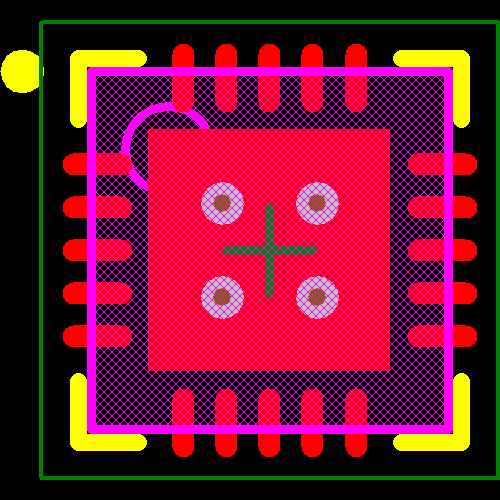 MCP1631-E/ML Footprint - Microchip