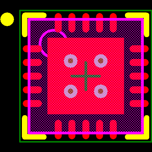MCP1631-E/ML Footprint - Microchip