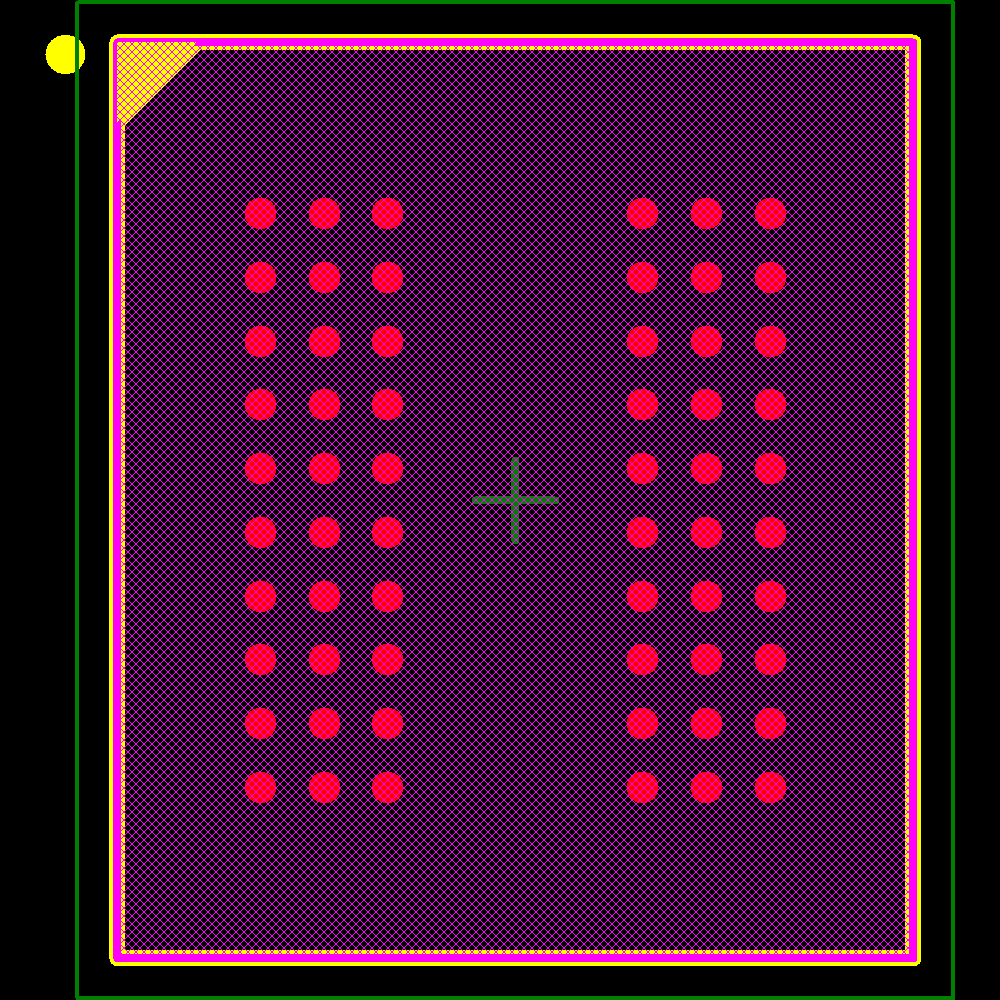 MT46H64M16LFCK-6 Footprint - Micron