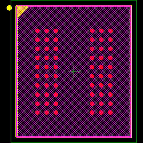 MT46H64M16LFCK-6 Footprint - Micron