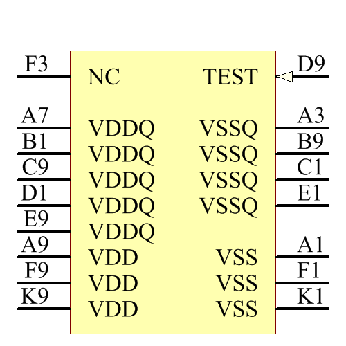 MT46H64M16LFCK-6 Symbol - Micron