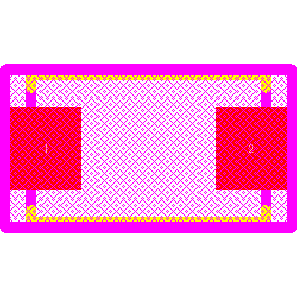 SMAJ28CA-TR Footprint - STMicroelectronics