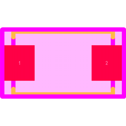 SMAJ28CA-TR Footprint - STMicroelectronics