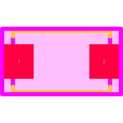 SMAJ28CA-TR Footprint - STMicroelectronics