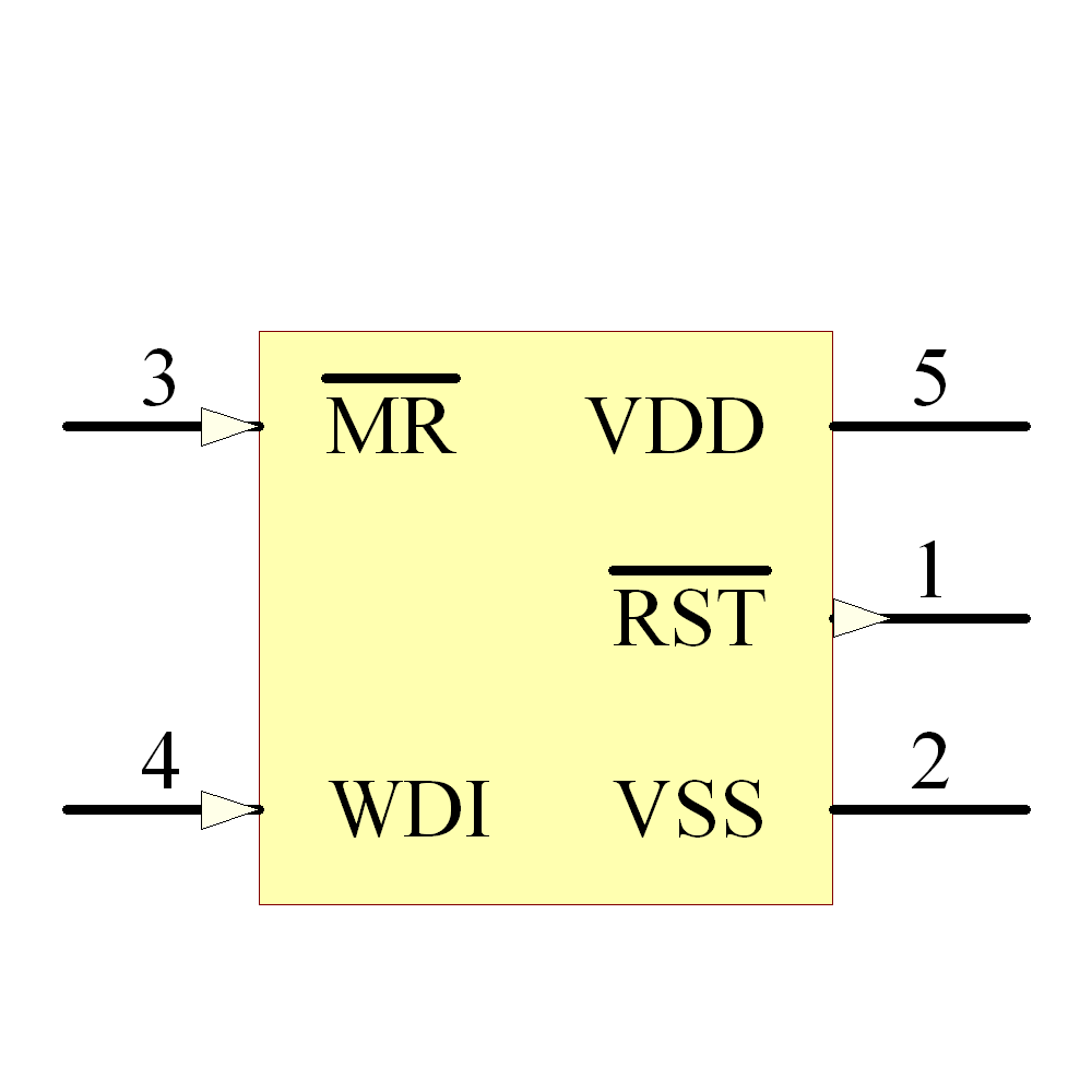 MCP1316T-46FE/OT Symbol - Microchip