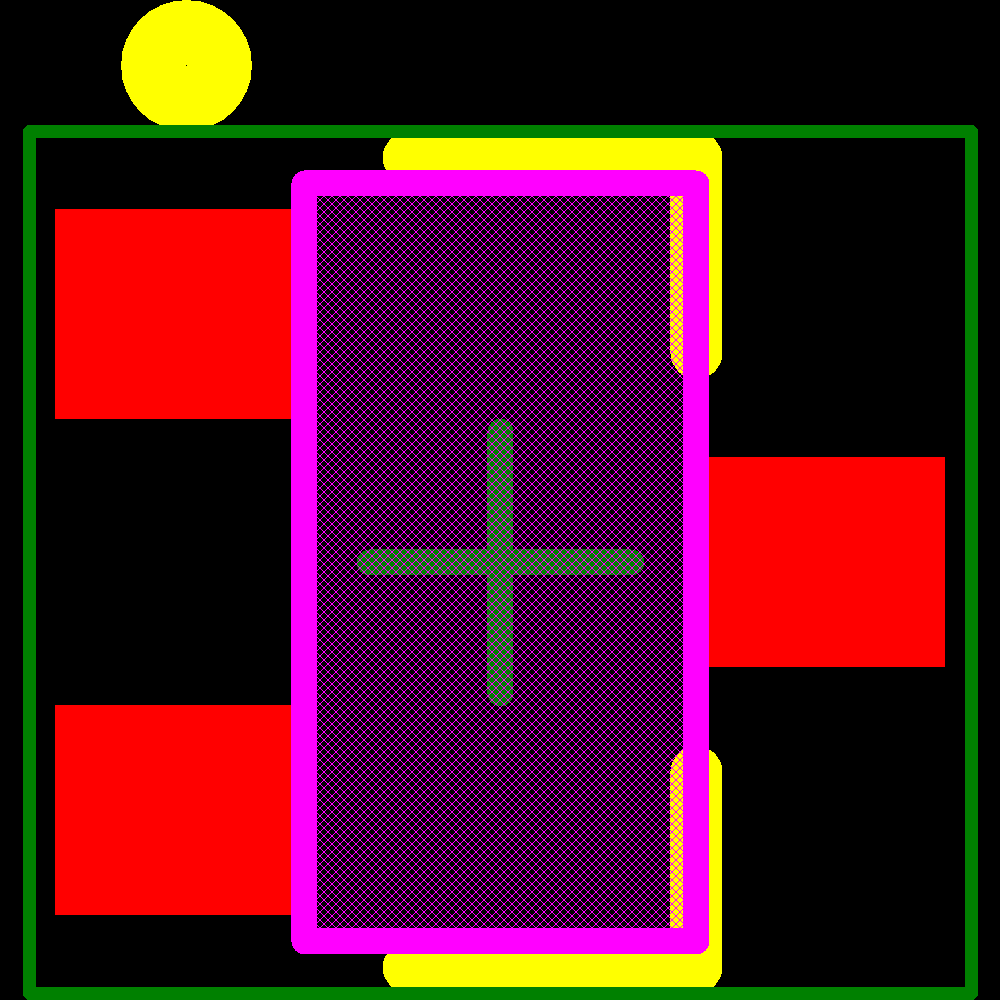 MUN2215T1G Footprint - onsemi