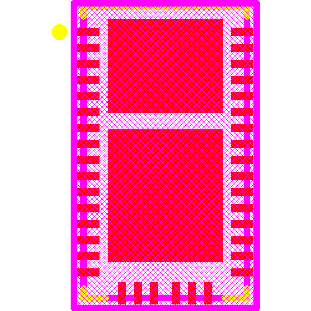 LTC4234HWHH#TRPBF Footprint - Analog Devices