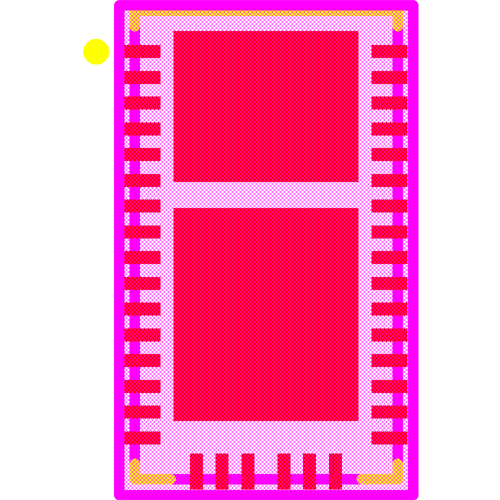 LTC4234HWHH#TRPBF Footprint - Analog Devices