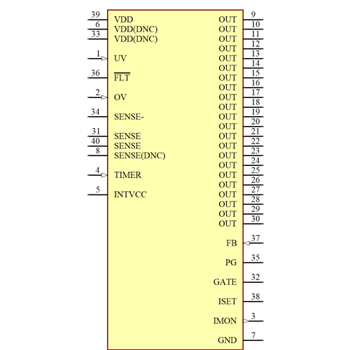 LTC4234HWHH#TRPBF Symbol - Analog Devices
