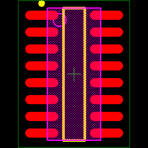 LTC4364IS-1#TRPBF Footprint - Analog Devices