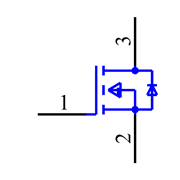 IXTT02N450HV Symbol - IXYS