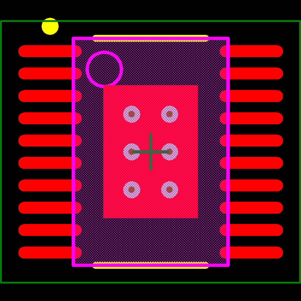 LT3475IFE-1#TRPBF Footprint - Analog Devices