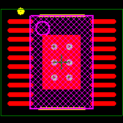 LT3475IFE-1#TRPBF Footprint - Analog Devices
