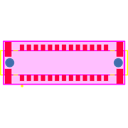 M55-6002642R Footprint - Harwin