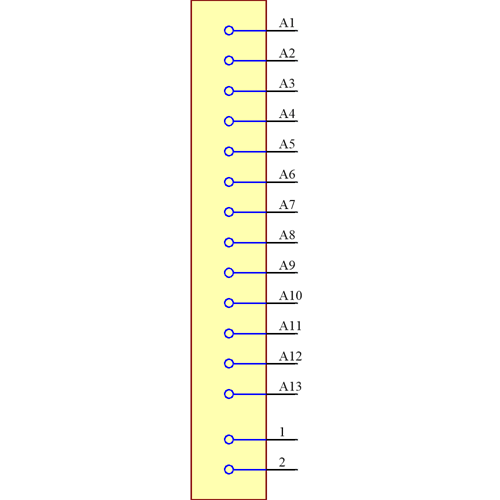 M55-6002642R Symbol - Harwin